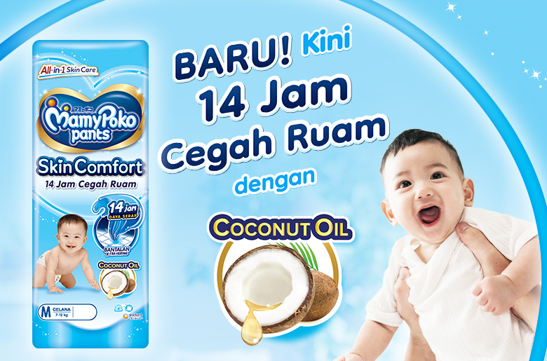 Mudah dipakai dimana saja Popok tipe celana